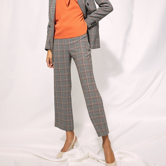 Aritzia Pants - Aritzia Wilfred Kick Flare Check Pant